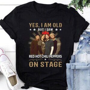 Im Old But I Saw Red Hot Chili Peppers 2024 Tour T-Shirt Rock Music Fan Shirt 05